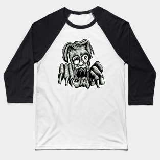 Jester tears - black and white version Baseball T-Shirt